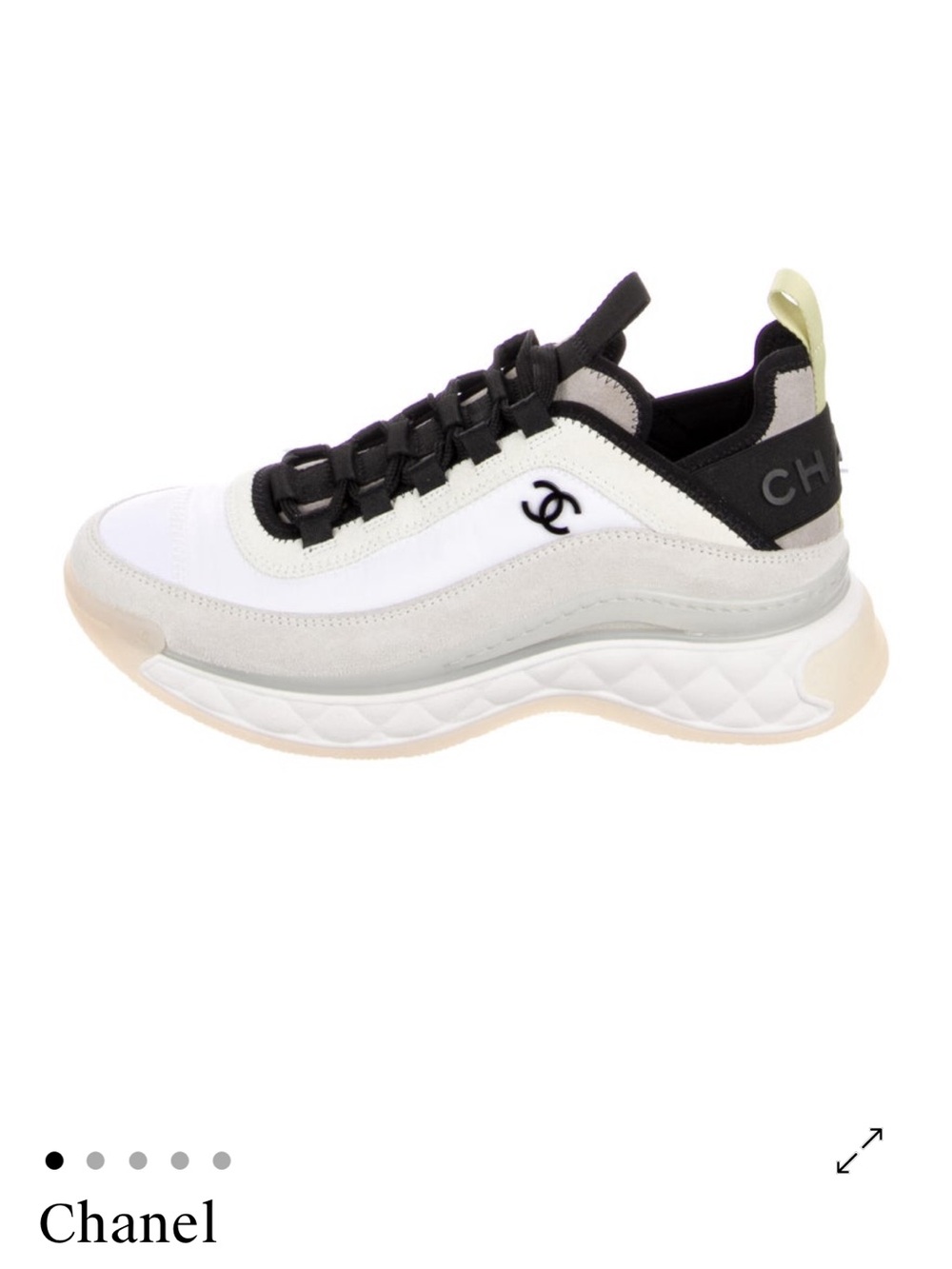 CHANEL Suede Sneakers